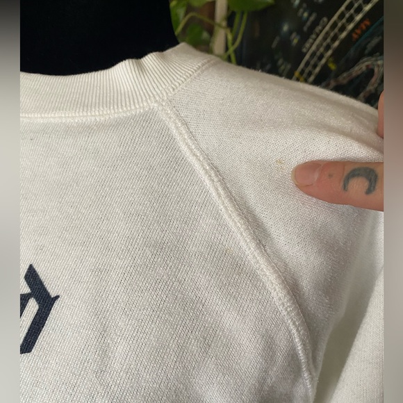 VTG Blues London Oxford University Crewneck Pullover Sweater! Medium. 80’s. - Picture 8 of 13